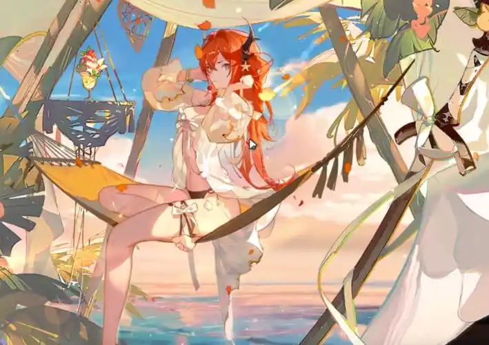 明日方舟简单聊聊泳装42姐这款皮肤,没有博士可以拒绝这身泳装_中城