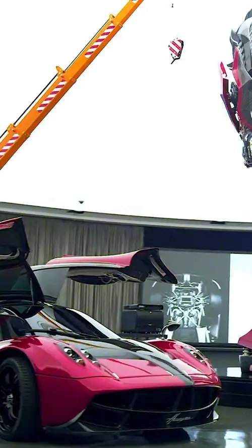 毒刺帕加尼跑车