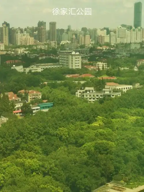 站在别样角度看徐家汇公园