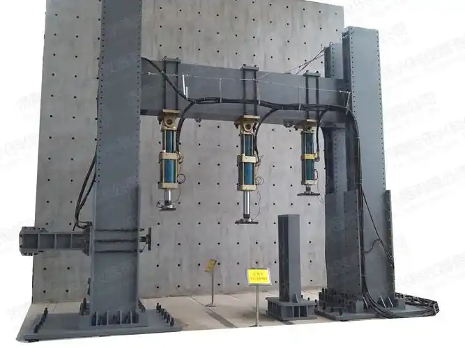 5000kn电液伺服多通道拟动力加载试验反力装置