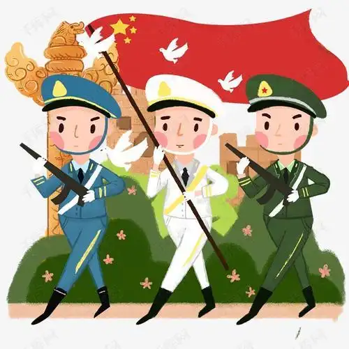 海陆空仪仗队手抄报手抄报图片大全集