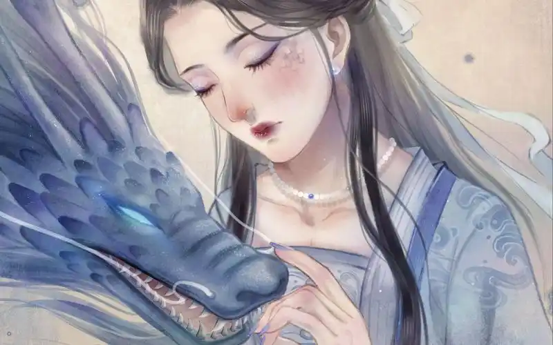 【插画】十二生肖—龙女