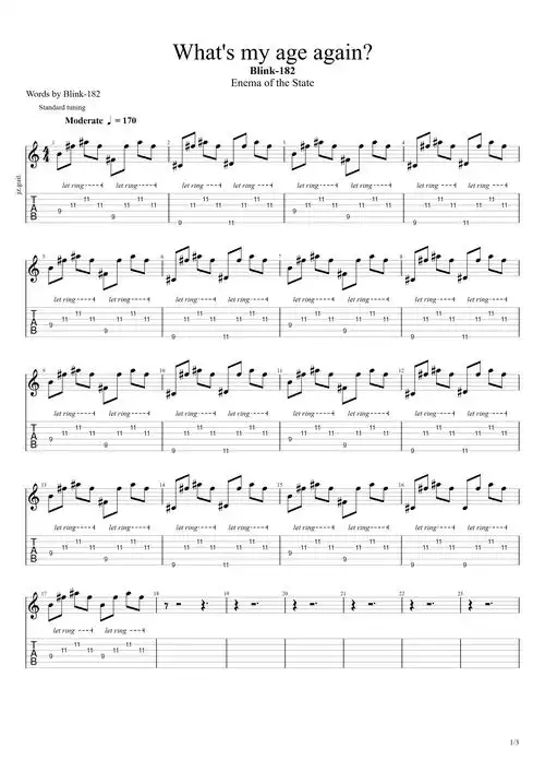 01111tab            发布2023-11-29 15:53吉他谱(指弹吉他谱)赛琳娜