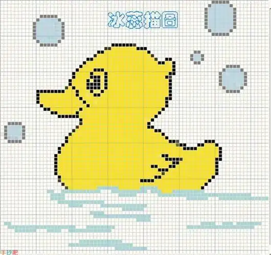 儿童毛衣编织卡通图案素材(图文教程)