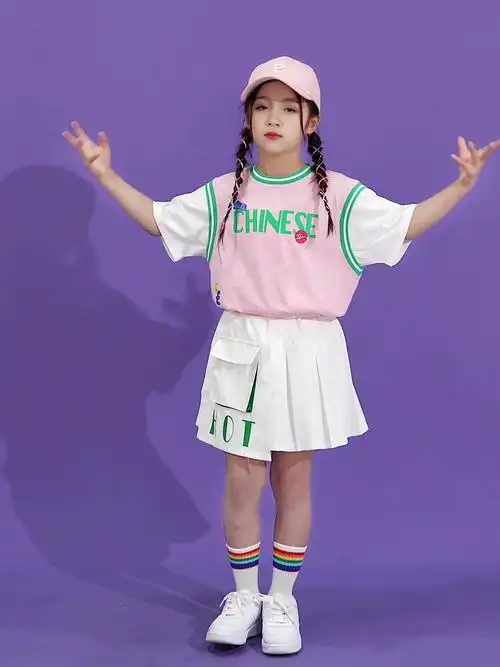 六一儿童啦啦队演出服幼儿园啦啦操表演服小学生运动会班服园服