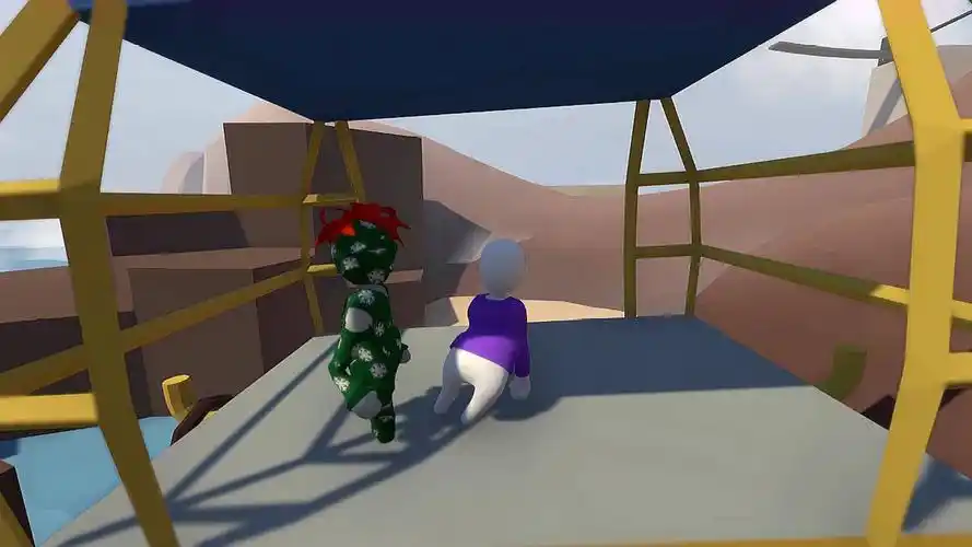 人类一败涂地手游官方急的发布爬墙攻略玩家真的太难了