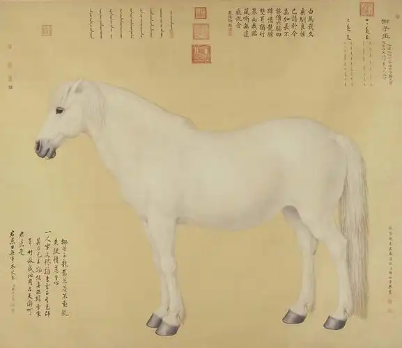 【转】郎世宁绘画作品欣赏