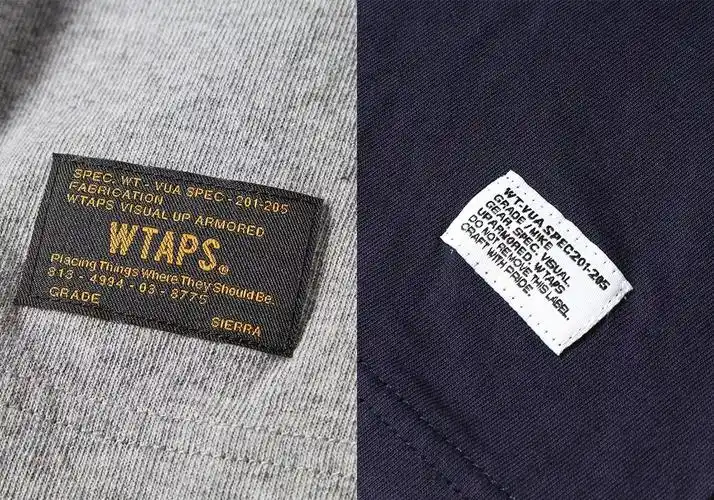 m:早前 wtaps 曾因为将经典的黑金标志做更动引来许多反弹,两位又是