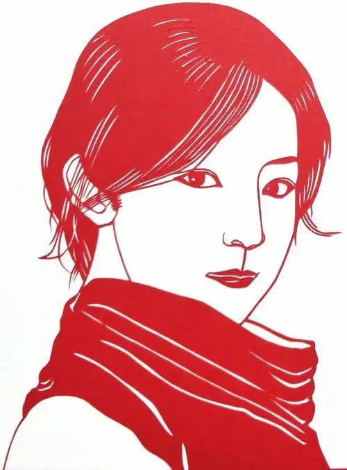 【刻纸】《现代人物》欣赏