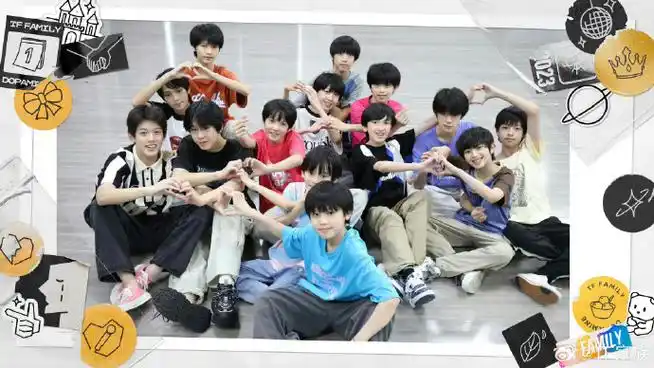 tf家族四代合照对比,有没有变化?