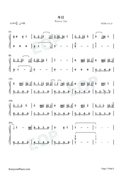 冬日鞠婧祎和snh48双手简谱预览1