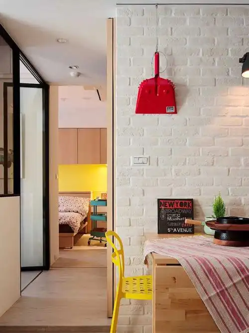 76平小户型文艺青年最爱的美式装修