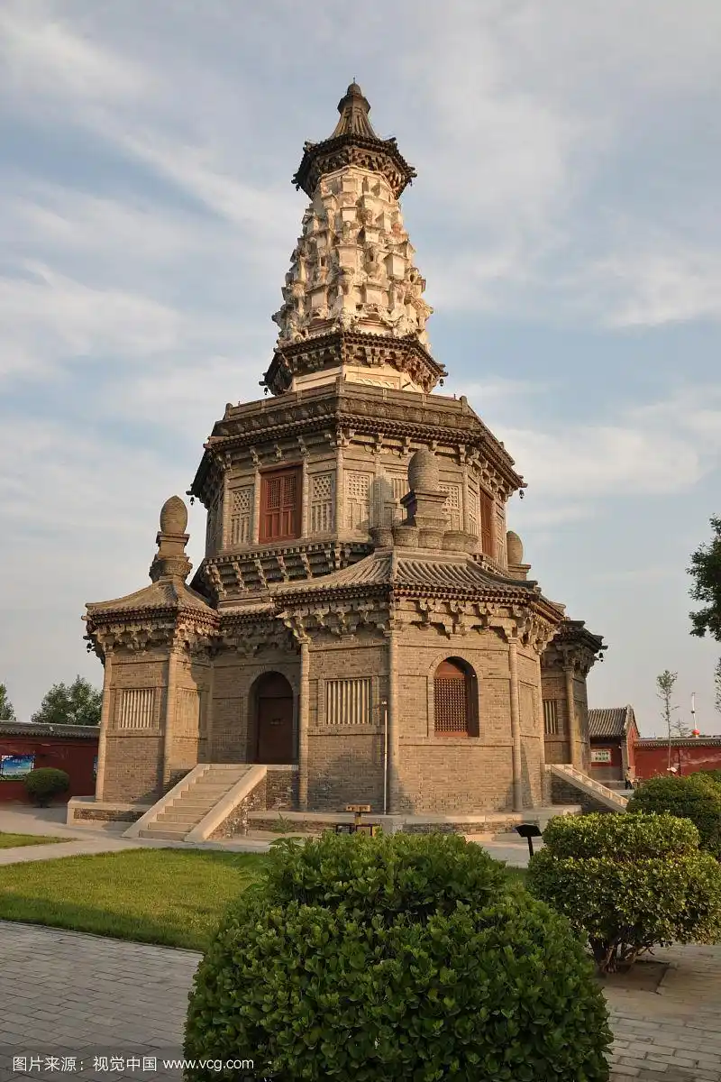 河北省正定县广慧寺华塔