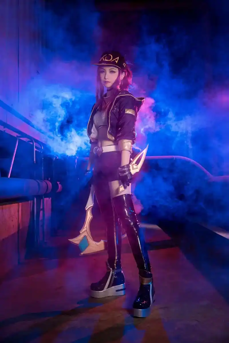 cosplay #摄影 #英雄联盟 #kda阿卡丽 - 抖音