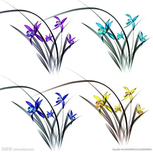 兰花设计图__包装设计_广告设计_设计图库_昵图网nipic.com