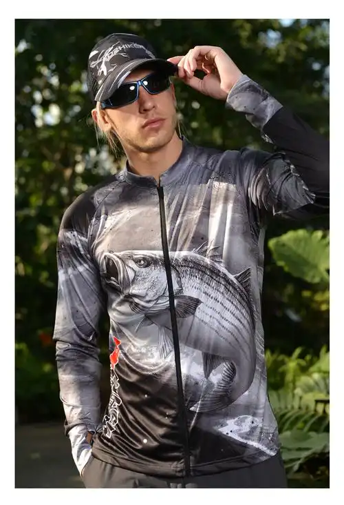 风猎者冰丝钓鱼服风猎者钓鱼服冰丝防晒服男款夏季垂钓服套装透气路亚