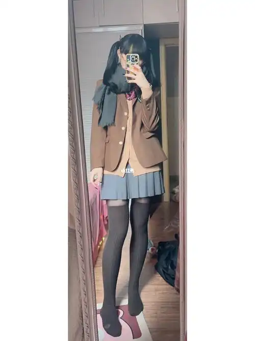 jk制服冬季穿搭1