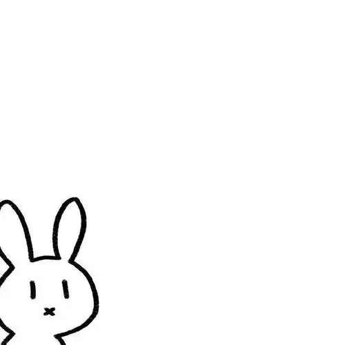 兔子简笔画微信头像