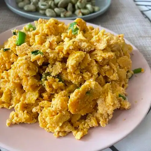 fa姐做的鱼籽炒鸡蛋