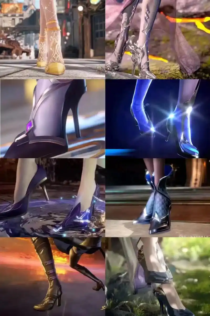 斗罗大陆美女高跟鞋,大家知道这些是谁高跟鞋的吗?大家最喜欢 - 抖音