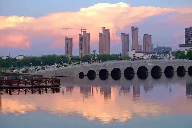 父亲的作品—潜江风光