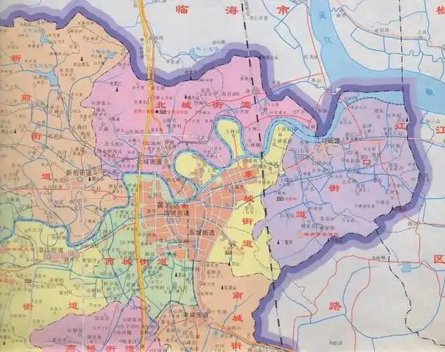 黄岩城区变迁图