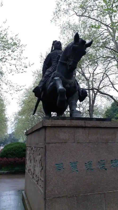 张辽墓张辽威震逍遥津