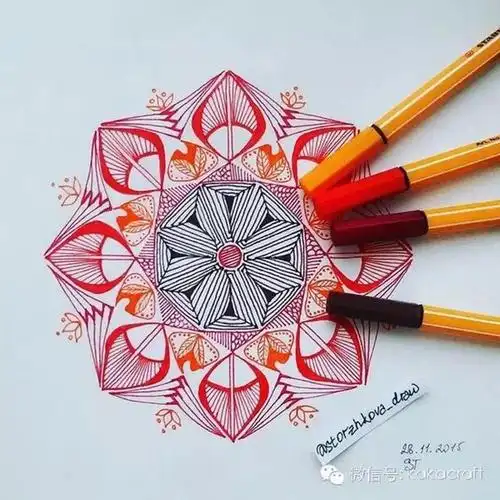 禅绕画爱好者的作品 自用