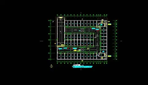 小型地下车库_cad图纸下载-土木在线