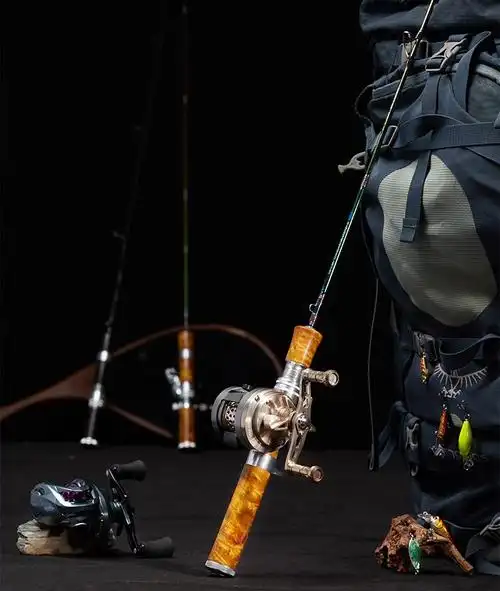 路亚竿ul独节马口竿ul一本半弹射竿单竿超软超轻独节路亚竿套装138米