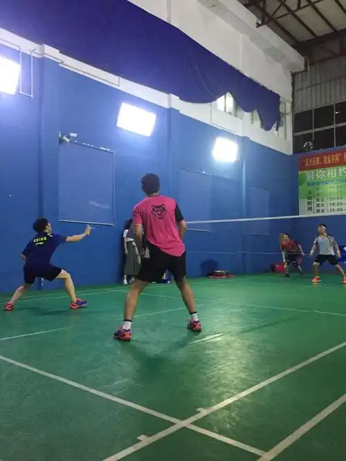"活力无限,羽众不同" 新汉战队羽毛球联谊赛精彩瞬间