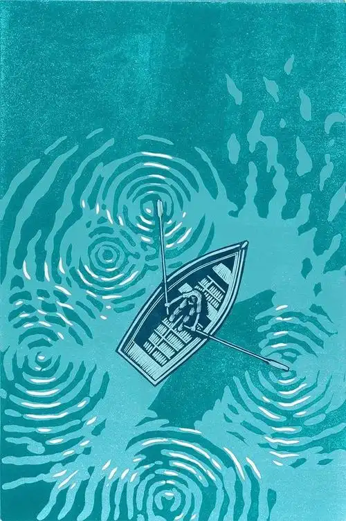 * 创意的插画,让色彩,文艺,艺术的气息相互融合