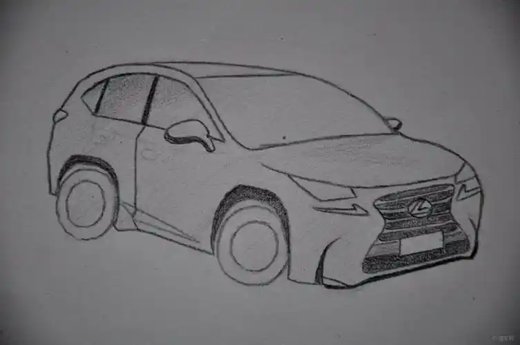 画小汽车 画小汽车的步骤