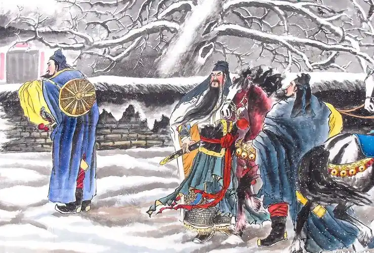 精品巨作【三顾茅庐】 作品尺寸