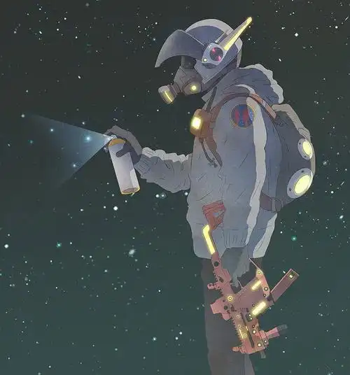 孤独的宇航员inslookandraw