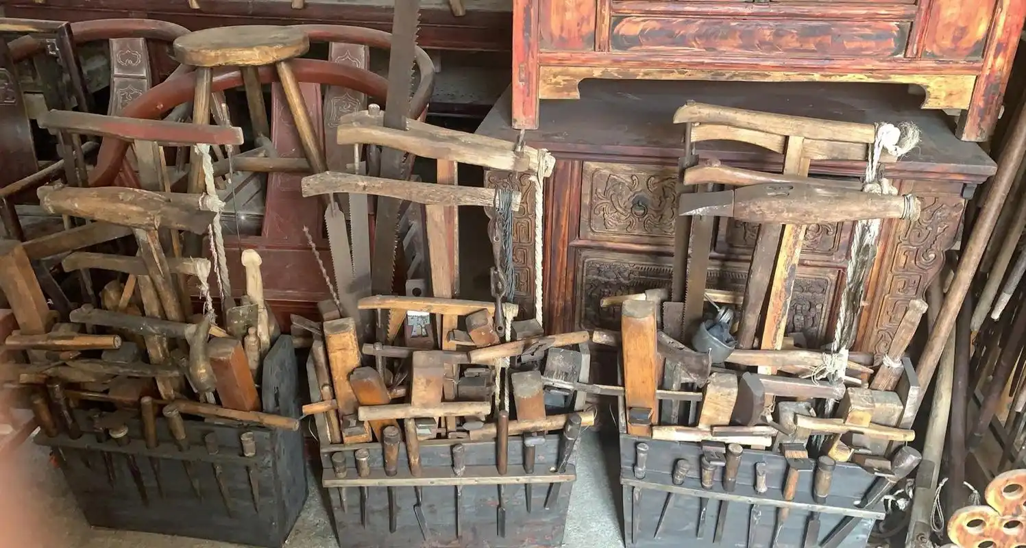 晒晒70多岁老木匠的工具,曾经靠它养活一家人,有几种你认识的