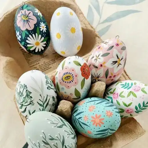 彩蛋节绘画图片 复活节是西方的传统节日 学校里面也会在当时举办活动