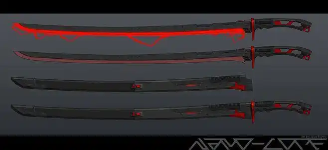 scifienergykatana科幻日本刀