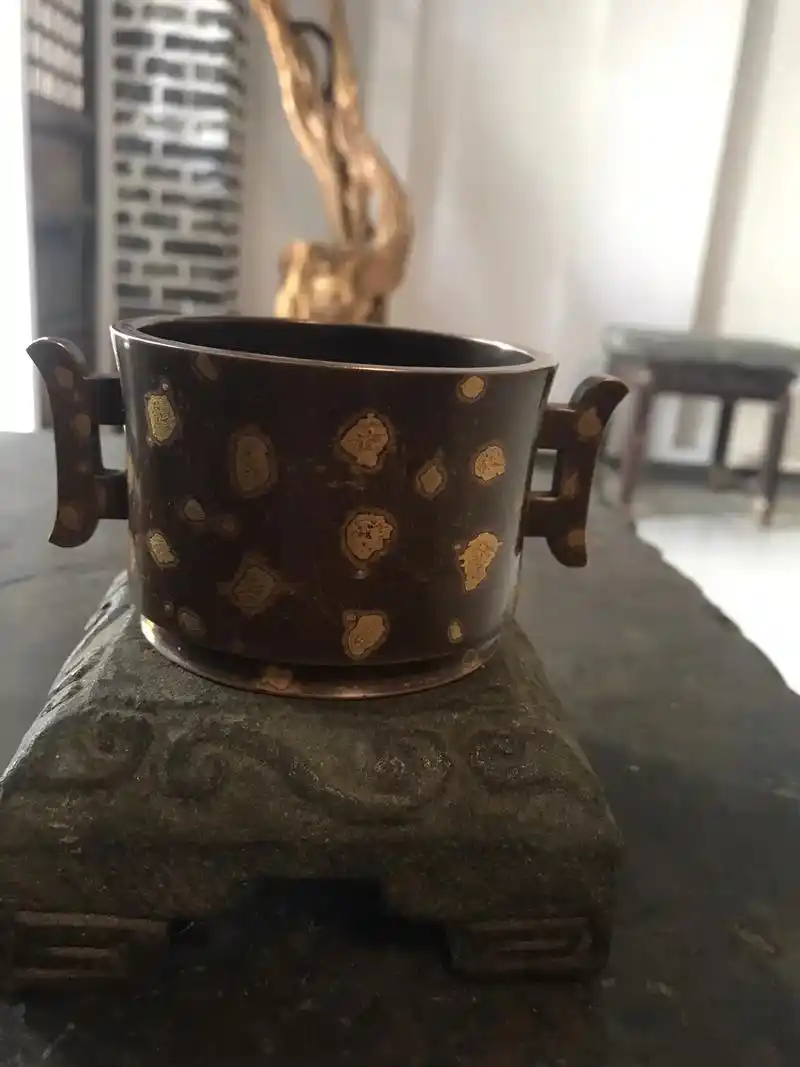 纯手工打造 #纯铜工艺品 #工艺品摆件 - 抖音