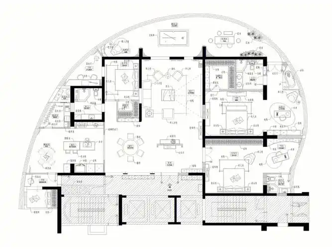 龙湖世纪峰景277大平层案例分享