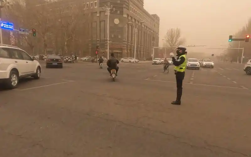 内蒙包头03-09沙尘暴testvlog