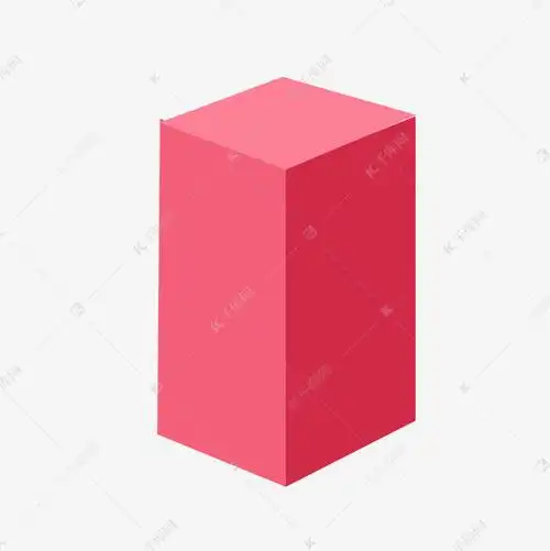 卡通长方体