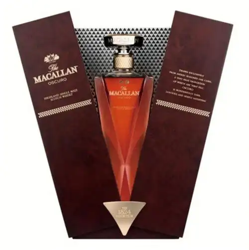 麦卡伦1824大师系列oscuro单一麦芽威士忌