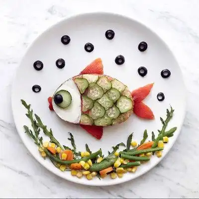 创意的早餐摆盘,生活因精致而美好 (ins:darynakossar)