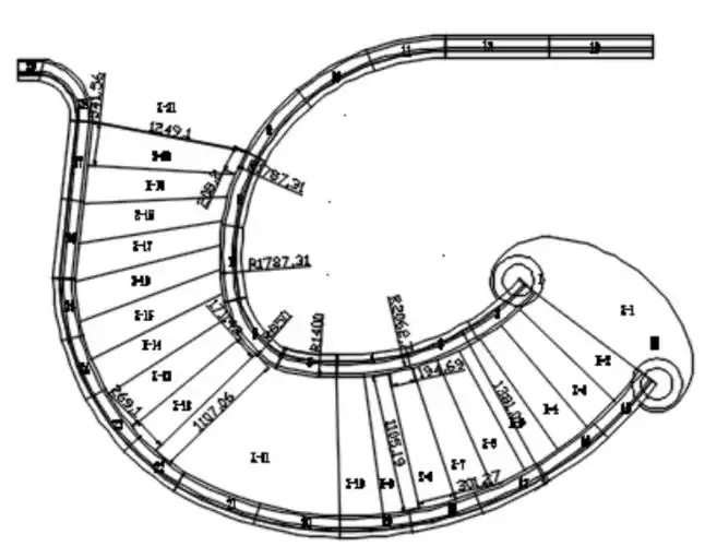 旋转楼梯放样参数如何优化处理?