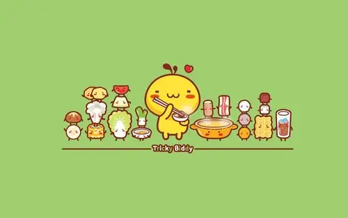 油爆叽丁爱美食,高清图片,电脑桌面-壁纸族