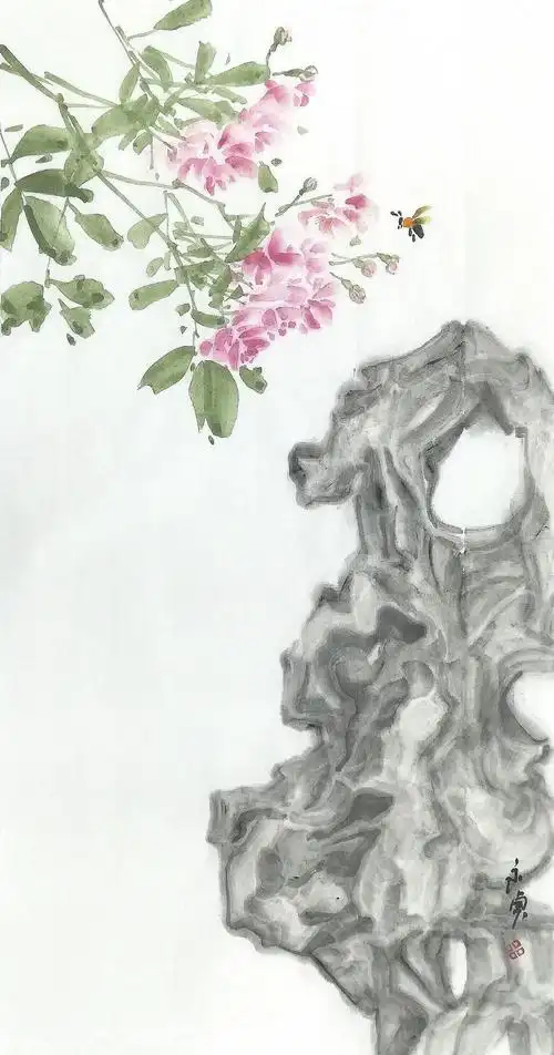 铁骨柔情——我的水墨太湖石