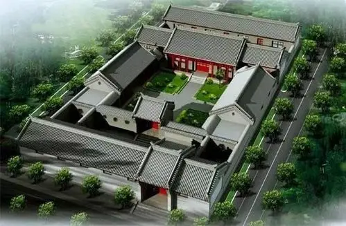 三进院属于四合院的中型住宅,已经具有相当规模了.
