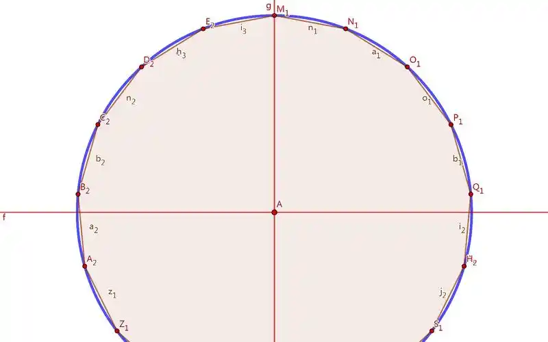 [数学]高斯的正十七边形是怎么作的?动画演示._哔哩哔哩_bilibili