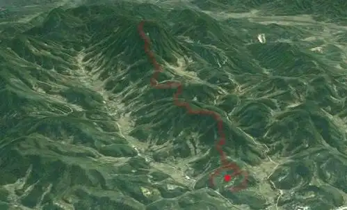 峦派风水之寻龙点穴砂之面背水口砂罗星串珠行龙捍门